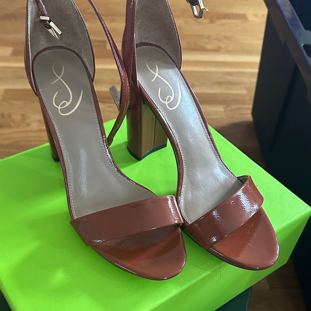 Sam Edelman Tan Heeled Sandals